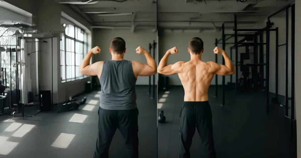 Male Fitness Transformation with High Protein Diet
