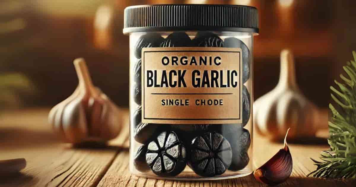 Black Garlic– Preservative-Free Superfood for Heart Health & Immunity