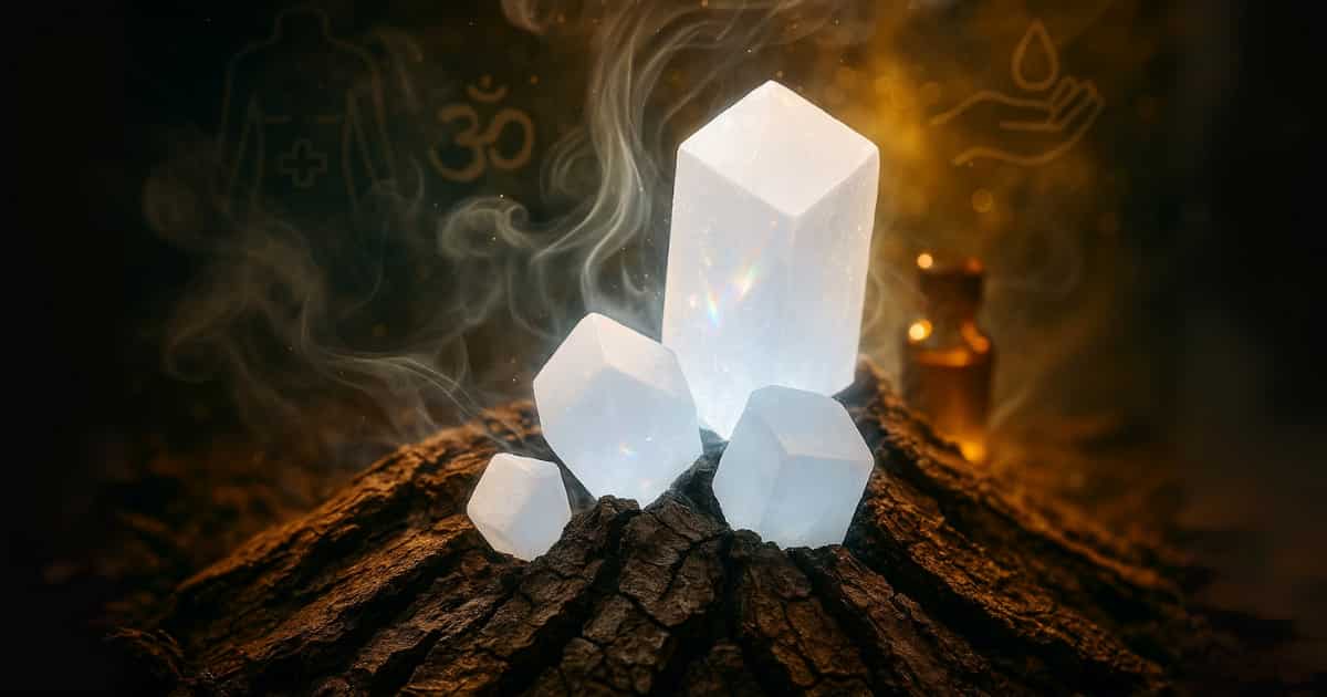 What is camphor? A visual guide to its crystalline form, uses, and healing properties (Educational focus)