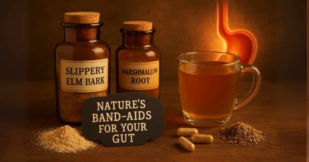 Slippery Elm & Marshmallow Root - Nature's Healing Remedies