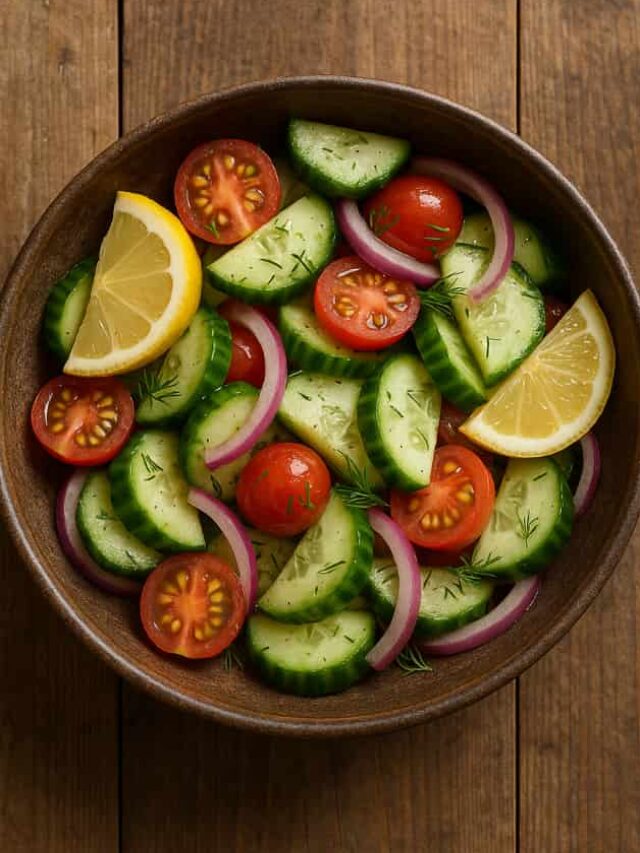 Cucumber Salads That Refresh Fast